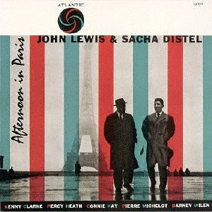 John Lewis & Sacha Distel - Afternoon in Paris - Japanese Import LP { Vinyl LP }