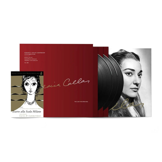Maria Callas, von Karajan - Donizetti: Lucia Di Lammermoor - Berlin 1955 - The Lost Recordings Box Set LP { Vinyl LP }