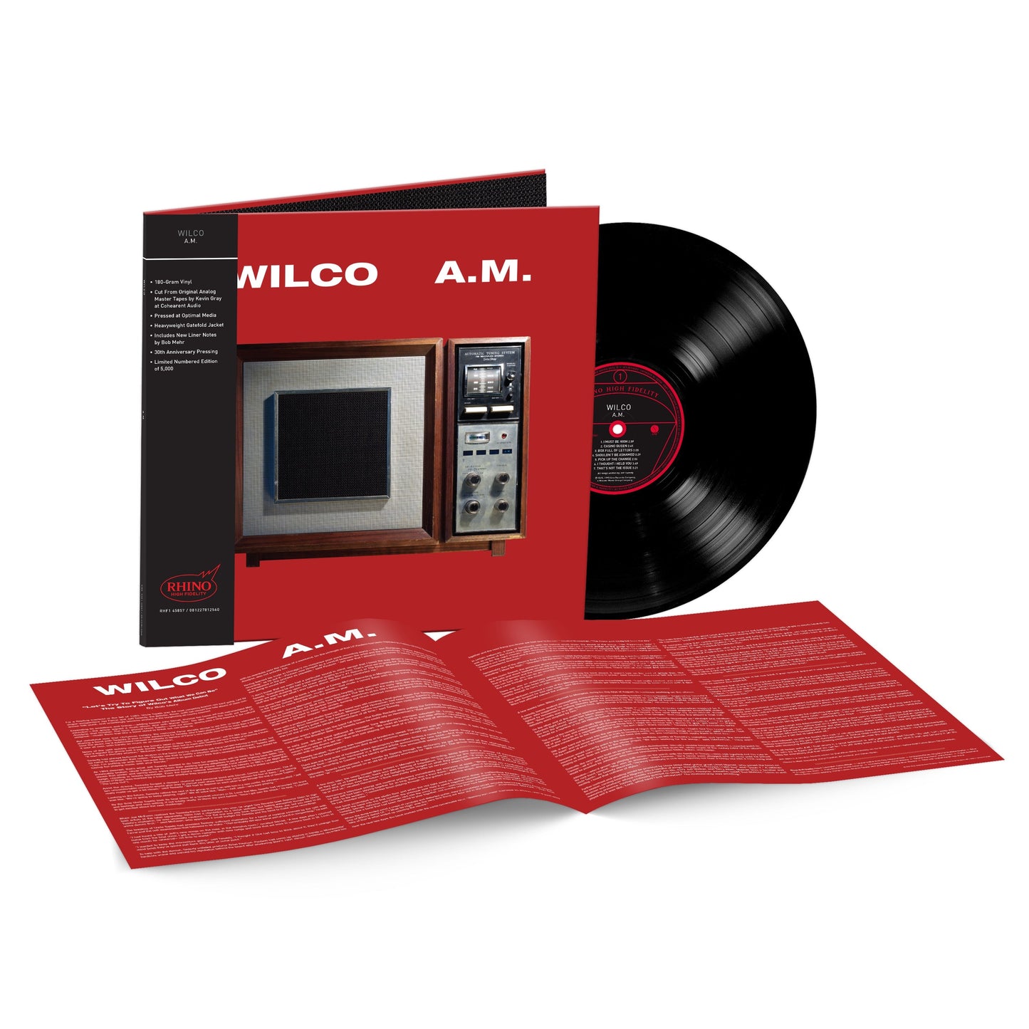 Wilco - A.M. - Rhino Hi-Fi LP { Vinyl LP }
