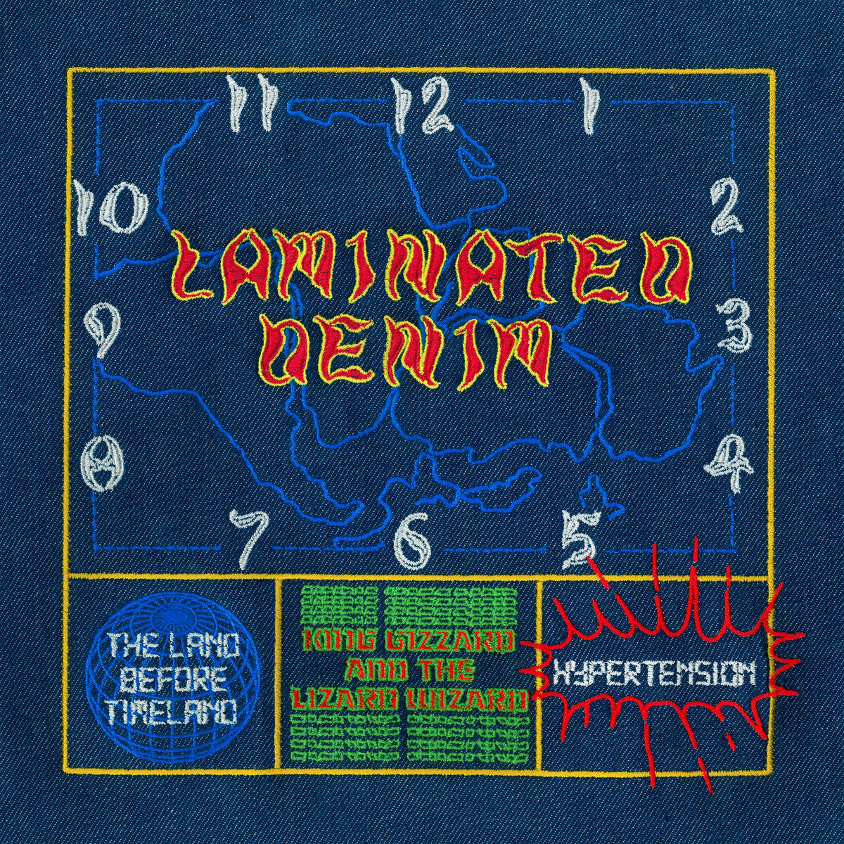 King Gizzard and the Lizard Wizard - Laminated Denim - Indie LP { Vinyl LP }