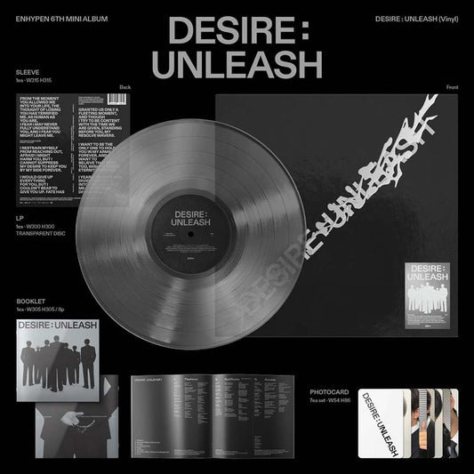 ENHYPEN - DESIRE : UNLEASH - 12" EP { Vinyl LP }