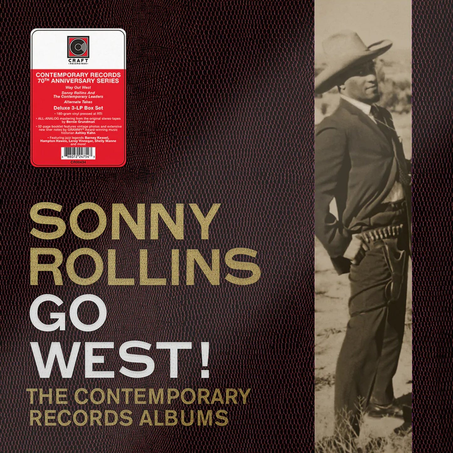 Sonny Rollins - Go West! The Contemporary Records - 3x LP Box Set { Vinyl LP }