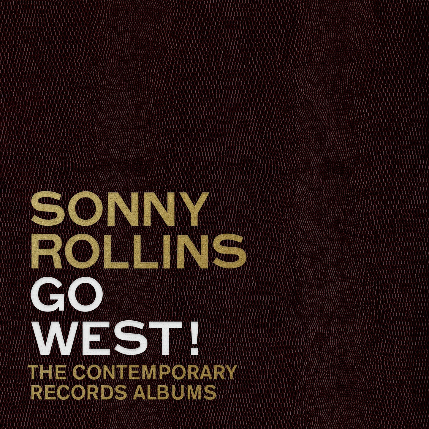 Sonny Rollins - Go West! The Contemporary Records - 3x LP Box Set { Vinyl LP }