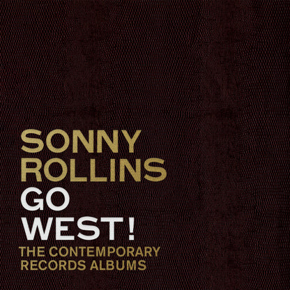Sonny Rollins - Go West! The Contemporary Records - 3x LP Box Set { Vinyl LP }