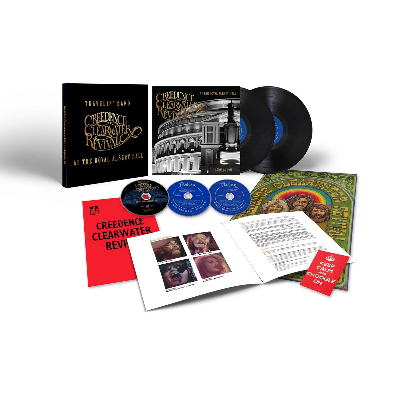 Creedence Clearwater Revival - Travelin' Band - At The Royal Albert Hall - LP Box Set { Vinyl LP }