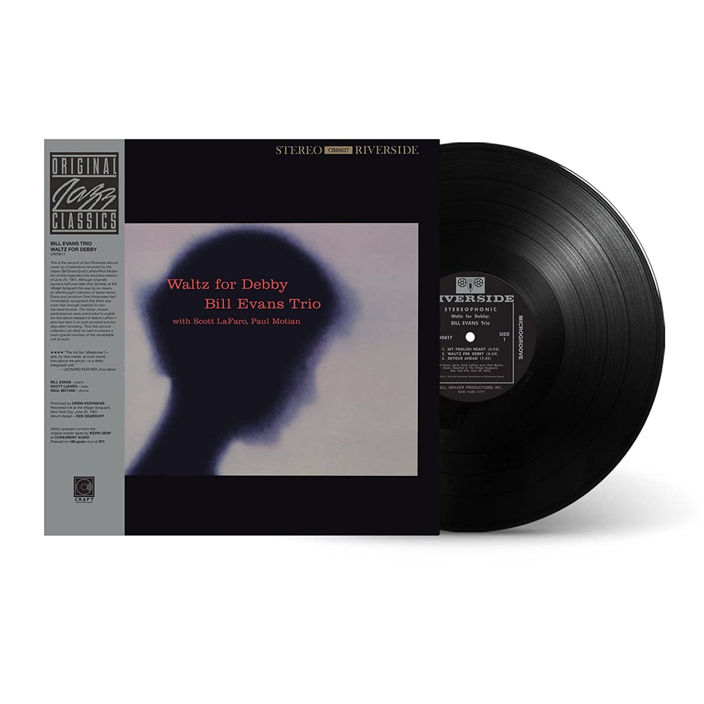 Bill Evans Trio - Waltz for Debby - OJC LP { Vinyl LP }