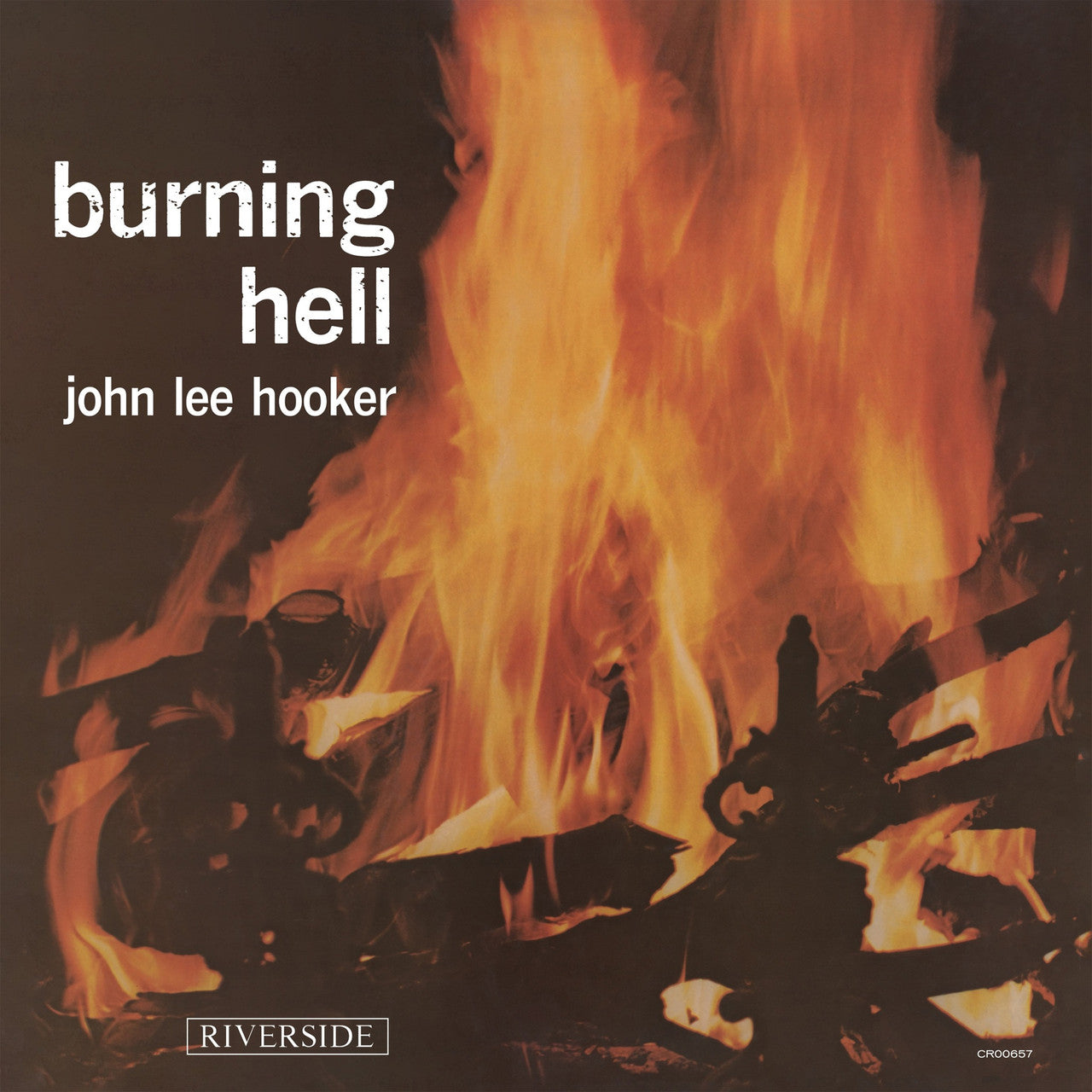 John Lee Hooker - Burning Hell - Bluesville Acoustic Sounds LP { Vinyl LP }