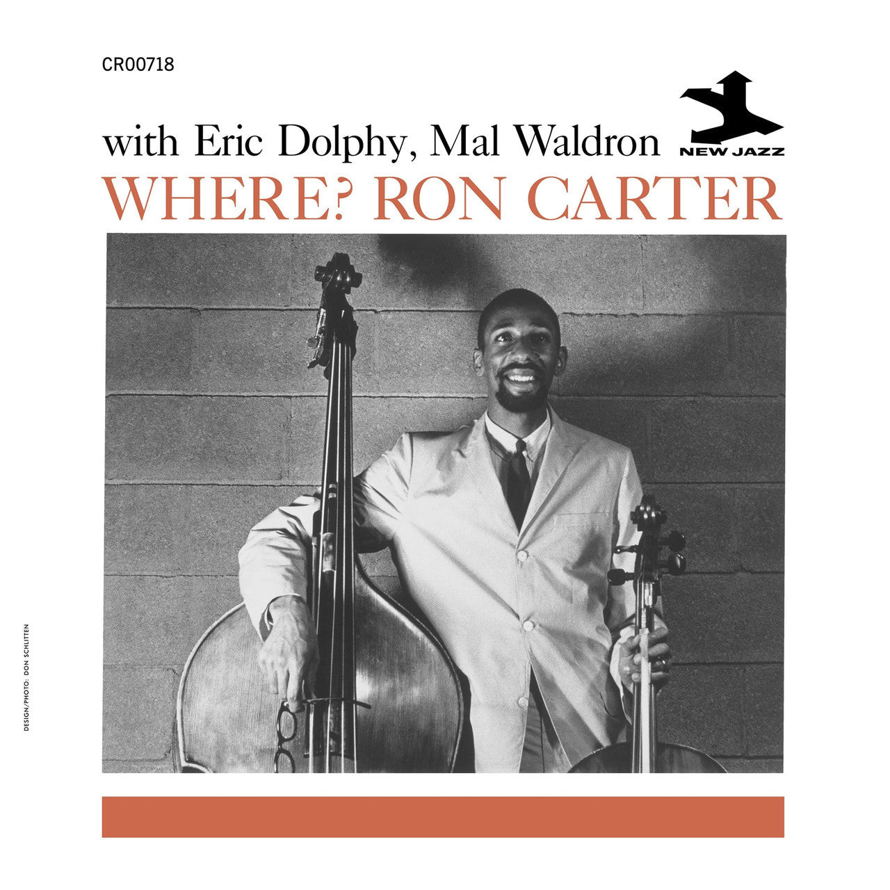 Ron Carter with Eric Dolphy, Mal Waldron - Where? - OJC LP { Vinyl LP }