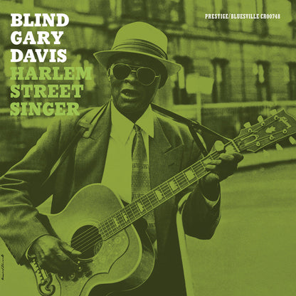 Blind Gary Davis - Harlem Street Singer - Bluesville Acoustic Sounds Series LP { Vinyl LP }