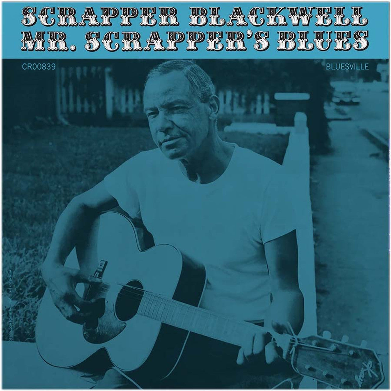 Scrapper Blackwell - Mr. Scrapper's Blues - Bluesville Acoustic Sounds Series LP { Vinyl LP }