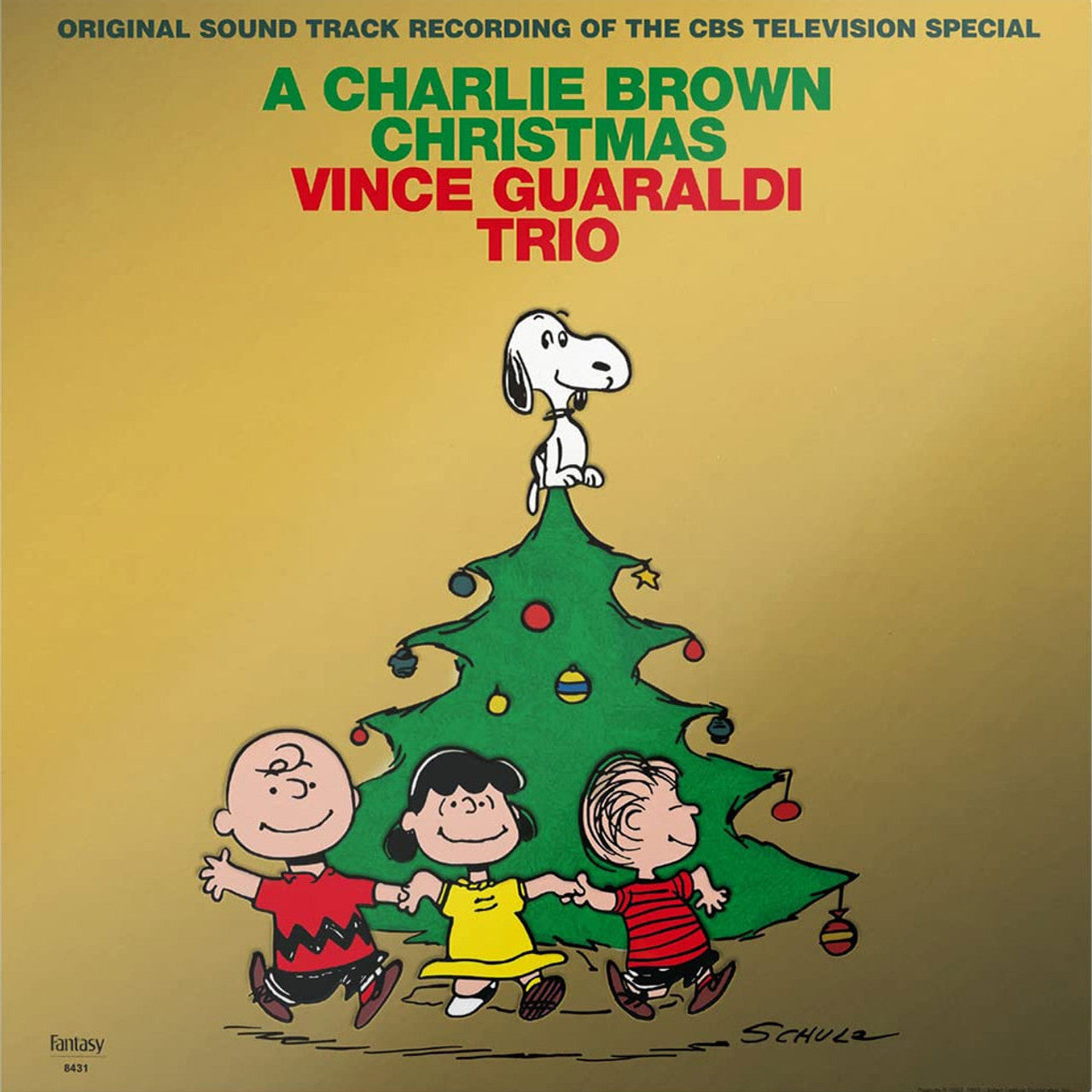 Vince Guaraldi - A Charlie Brown Christmas (2022 Gold Foil Edition) - LP { Vinyl LP }