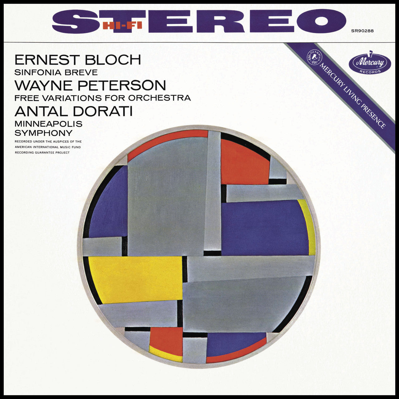 Antal Doráti - Bloch: Sinfonia Sacra; Peterson; Free Variations - Half-Speed Master LP { Vinyl LP }