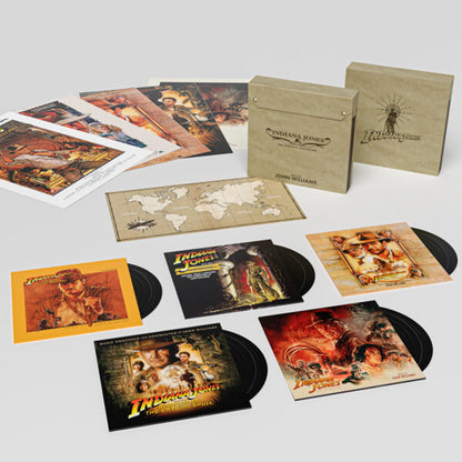 Indiana Jones: The Complete Collection - John Williams - 10x LP Boxed Set { Vinyl LP }