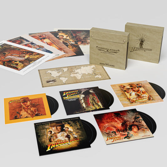 Indiana Jones: The Complete Collection - John Williams - 10x LP Boxed Set { Vinyl LP }