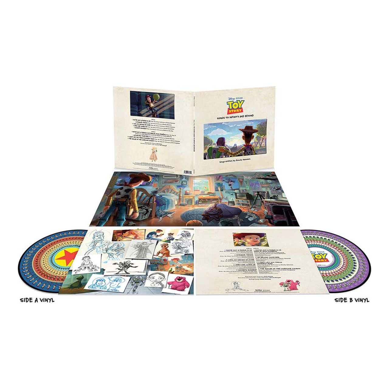 Toy Story: Songs to Infinity and Beyond - Randy Newman - Zoetrope LP { Vinyl LP }