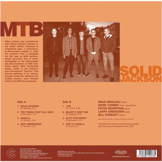 M.T.B. - Solid Jackson - LP { Vinyl LP }