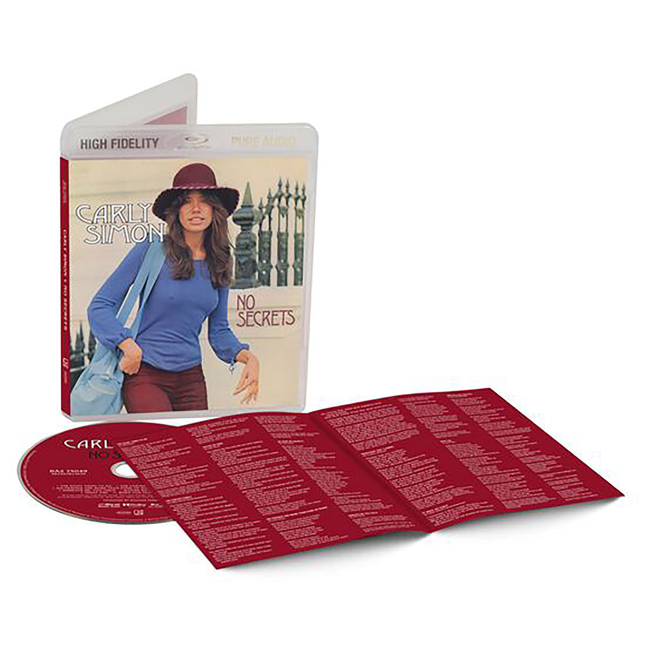 Carly Simon - No Secrets - Blu-Ray Audio Disc { Vinyl LP }