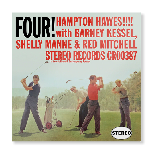 Hampton Hawes - Four! With Barney Kessel, Shelly Manne & Red Mitchell - Contemporary LP { Vinyl LP }