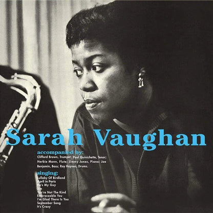 Sarah Vaughan - Sarah Vaughan with Clifford Brown - LP { Vinyl LP }