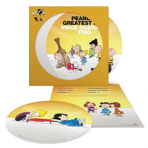 Peanuts Greatest Hits (75th Anniversary) - Vince Guaraldi Trio - Picture Disc LP { Vinyl LP }