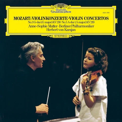 Anne-Sophie Mutter - Mozart: Violin Concertos No. 3 & No. 5 (The Original Source Series) - LP { Vinyl LP }