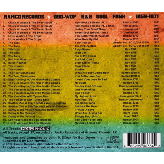 Various Artists - Sha-Boom Bang! Ramco Records 1958-1971 - CD { Vinyl LP }