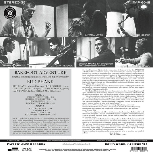 Bud Shank - Barefoot Adventure - Impex LP { Vinyl LP }