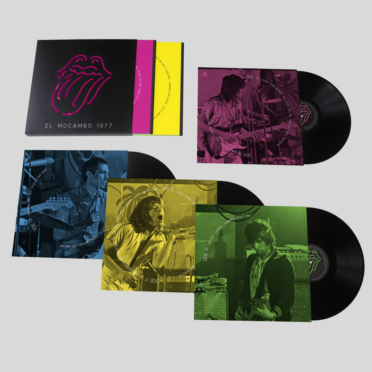 The Rolling Stones - Live At The El Mocambo - 4x LP Box Set { Vinyl LP }