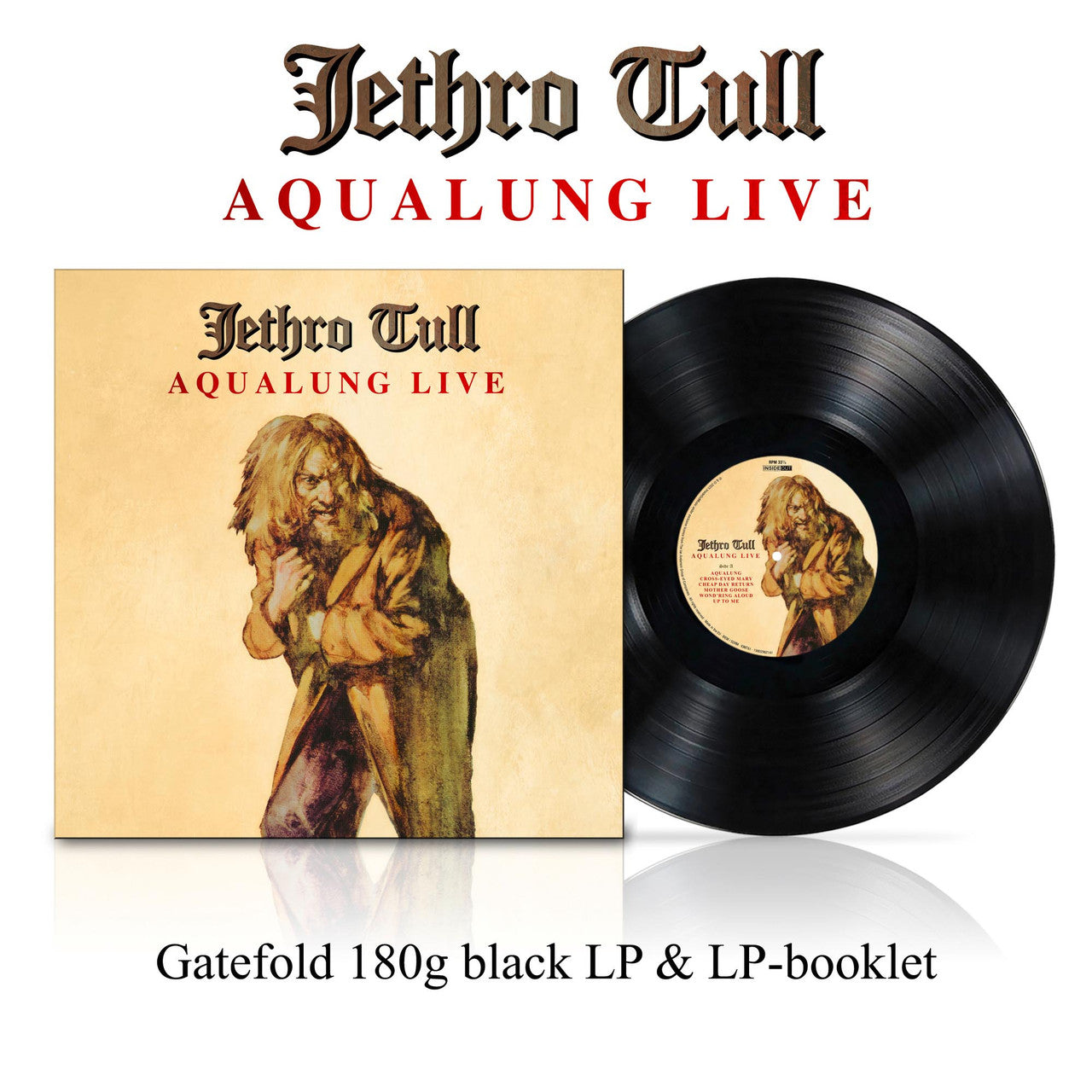 Jethro Tull - Aqualung Live - LP { Vinyl LP }