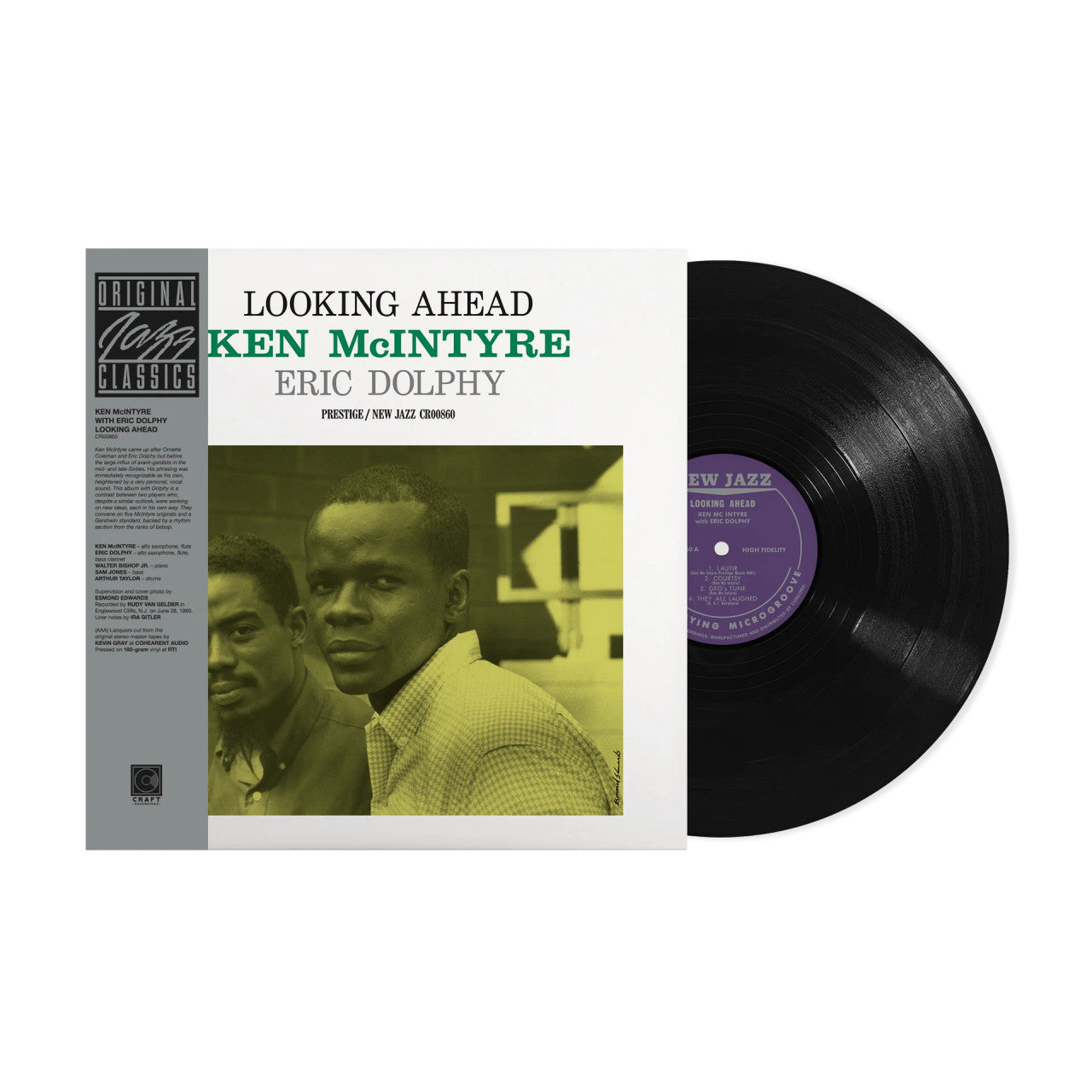 Ken McIntyre & Eric Dolphy - Looking Ahead - OJC LP { Vinyl LP }