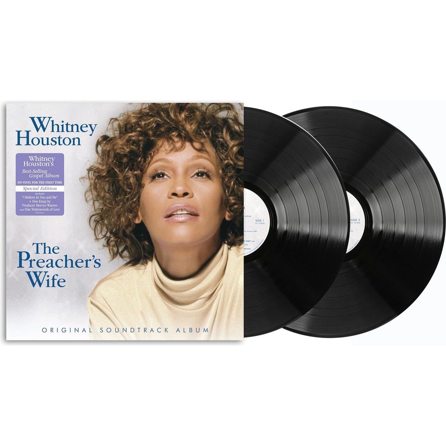 The Preacher's Wife - Whitney Houston - Soundtrack - LP { Vinyl LP }