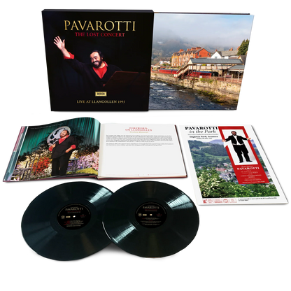 Luciano Pavarotti - The Lost Concert: Live at Llangollen 1995 - LP Box Set { Vinyl LP }