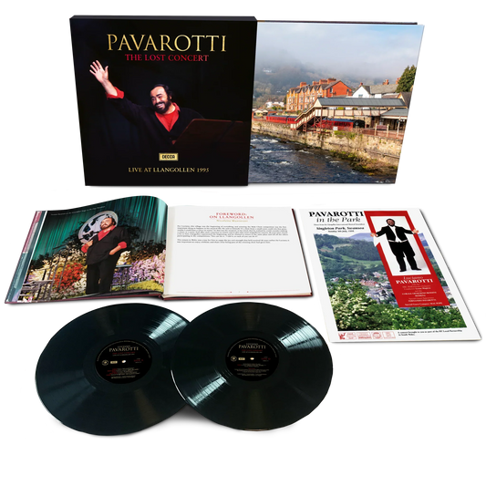 Luciano Pavarotti - The Lost Concert: Live at Llangollen 1995 - LP Box Set { Vinyl LP }