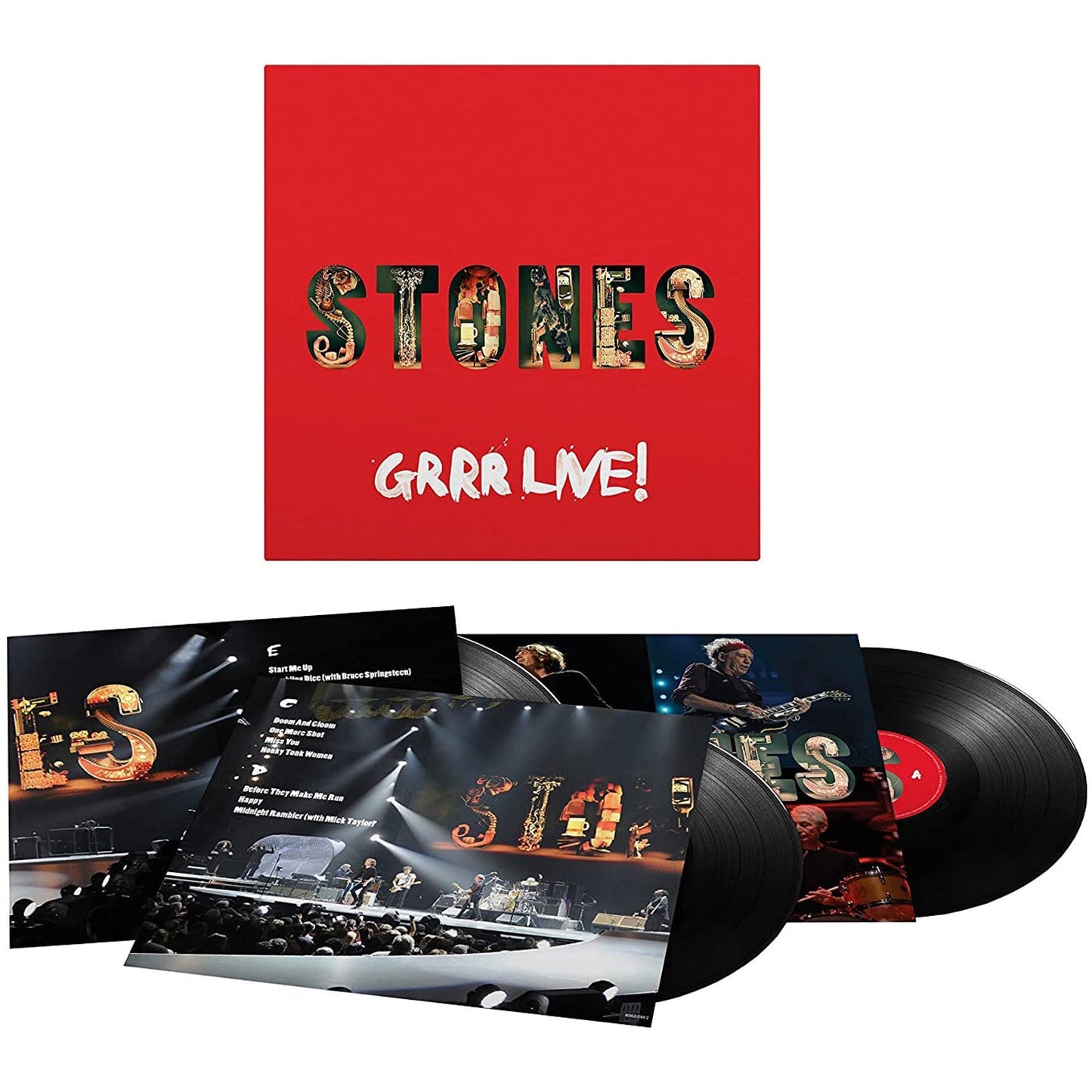 The Rolling Stones - GRRR Live! - LP { Vinyl LP }