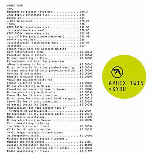 Aphex Twin - Syro - LP { Vinyl LP }