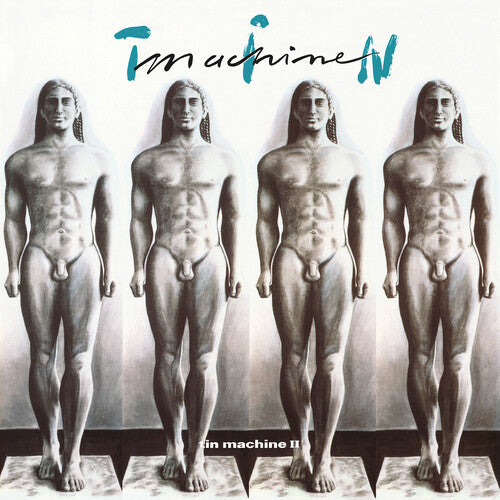 David Bowie, Tin Machine - Tin Machine II - Silver LP (With Cosmetic Damage) { Vinyl LP }