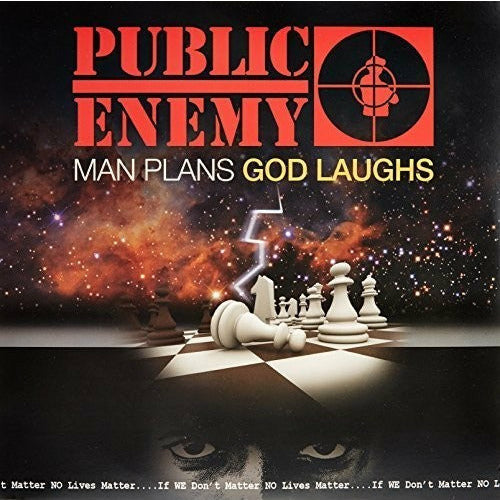 Public Enemy - Man Plans God Laughs - LP { Vinyl LP }