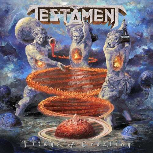 Testament - Titans of Creation - Orange LP { Vinyl LP }