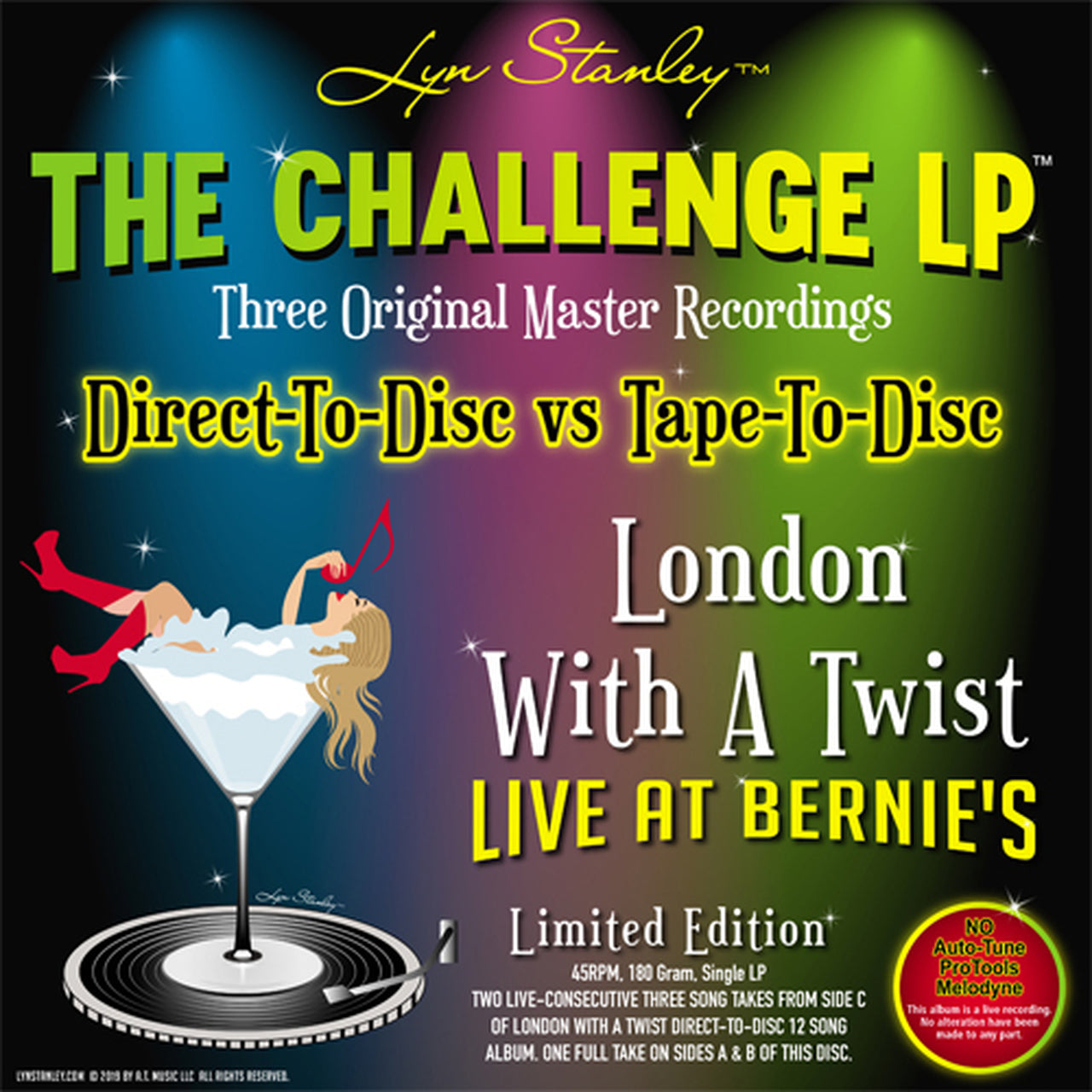 Lyn Stanley London With A Twist - Live At Bernie's - The Challenge - LP { Vinyl LP }