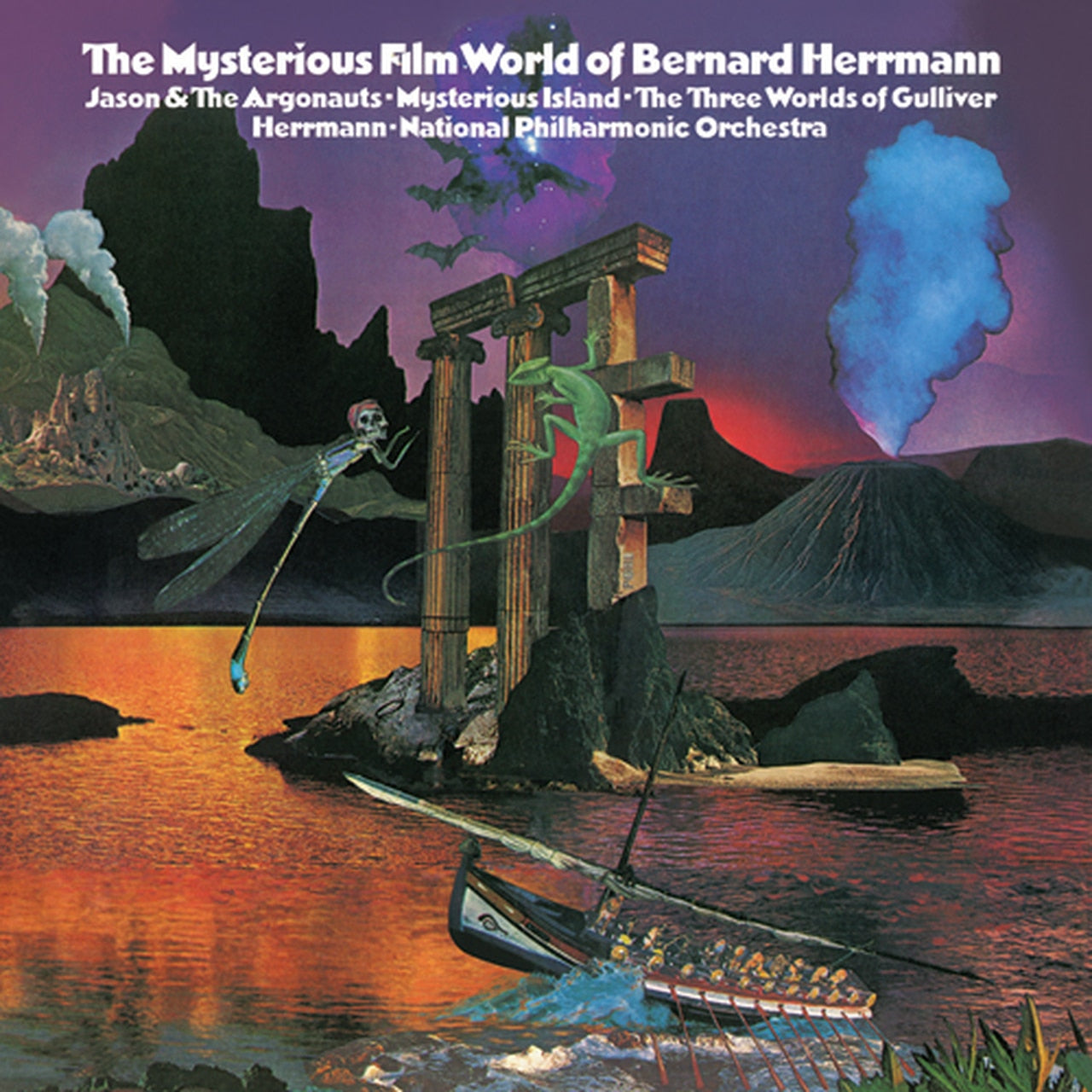 The Mysterious Film World Of Bernard Herrmann - ORG LP { Vinyl LP }