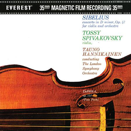 Tauno Hannikainen - Sibelius: Concerto in D Minor/ Spivakovsky - Classic Records LP { Vinyl LP }