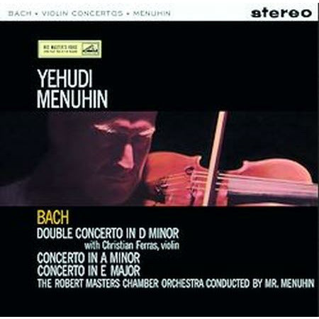 Yehudi Menuhin - Bach: Violin Concerto/ Robert Masters Chamber Orchestra/ Christian Ferras - Speakers Corner LP { Vinyl LP }