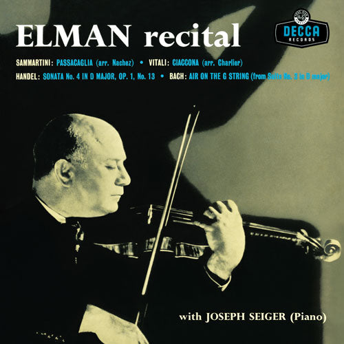 Mischa Elman Recital - Analogphonic LP { Vinyl LP }
