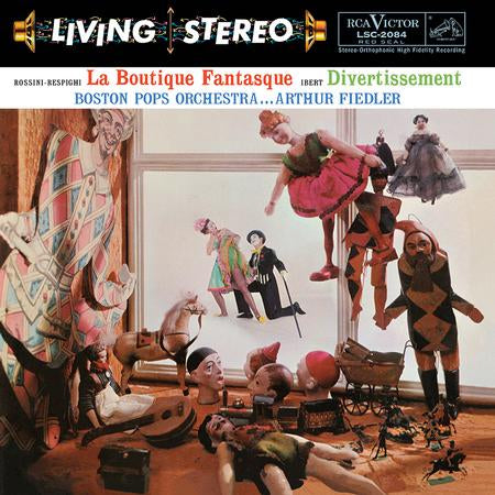 Arthur Fiedler, Boston Pops Orchestra - Rossini-Respighi: La Boutique Fantasque & Ibert: Divertissement - Analogue Productions LP { Vinyl LP }