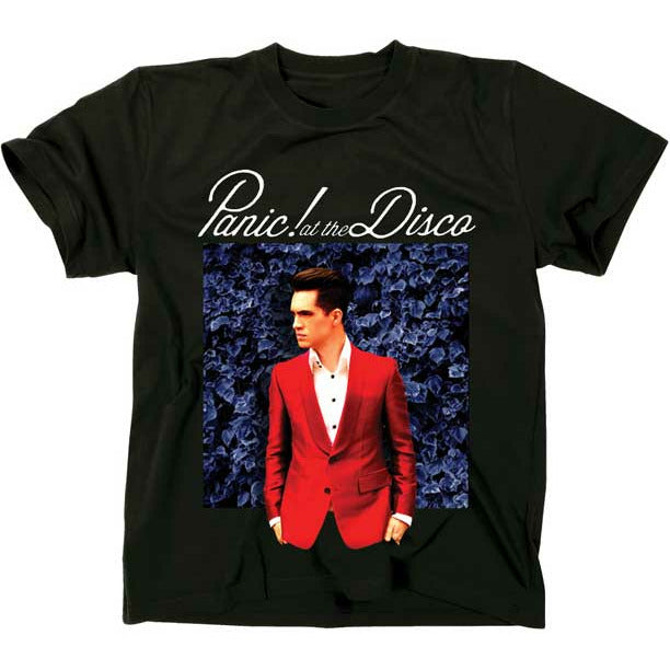 Panic At The Disco Blue Wall Men's T-Shirt { Vinyl LP }