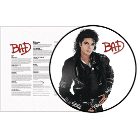 Michael Jackson - Bad - Picture Disc LP { Vinyl LP }