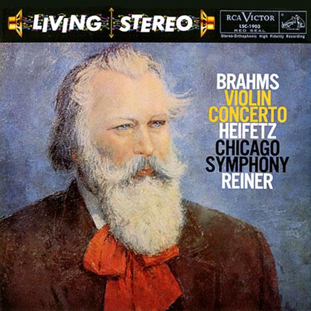 Fritz Reiner - Brahms: Violin Concerto/ Jascha Heifetz, violin - Analogue Productions LP { Vinyl LP }