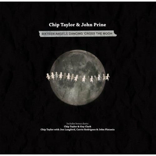 Chip Taylor & John Prine ‎– Sixteen Angels Dancing 'Cross The Moon 10" LP { Vinyl LP }