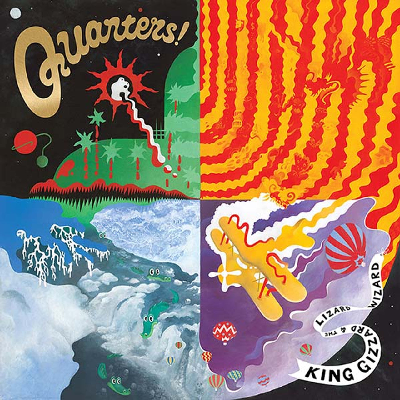 King Gizzard & the Lizard Wizard - Quarters! - LP { Vinyl LP }