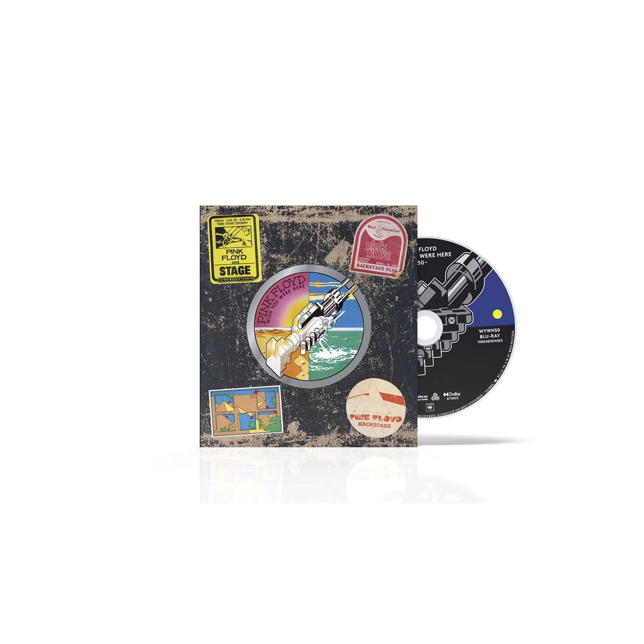 Pink Floyd - Wish You Were Here (50th Anniversary) - Blu-Ray Disc { Vinyl LP }